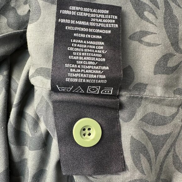 Indigo Star Major Lightweight Patch Pockets Military Jacket , Size S, Olive - Picture 10 of 10